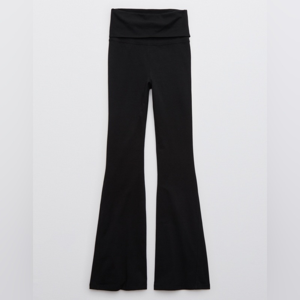 Offline by aerie OG foldover super flare high rise